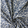 Charcoal Mini Floral on Ivory Hokkoh Japanese Pinwhale Corduroy #30879 Fabric By The Yard