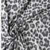 Grey Leopard Brushed Hatchi Sweater Knit #30932 Fabric By The Yard