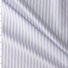 Light Blue, Pink, and White Vertical Stripe Cotton Oxford #30986 Fabric By The Yard