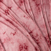 Dusty Pink and Coral Tie Dye Stretch Rayon Jersey Knit #30994 Fabric By The Yard - Wide shot
