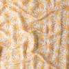 Soft Peach Daisy Scatter Rayon/Linen #31017 Fabric By The Yard - Wide shot