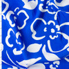 Cornflower Abstract Shapes Rayon Crepe De Chine #31038 Fabric By The Yard