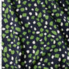 Midnight Moss Abstract Dot Rayon Challis #31051 Fabric By The Yard