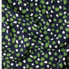 Midnight Moss Abstract Dot Rayon Crepe De Chine #31052 Fabric By The Yard