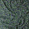 Midnight Moss Abstract Dot Rayon Crepe De Chine #31052 Fabric By The Yard - Wide shot