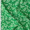 Spring Green Tiny Floral Rayon Crepe De Chine #31054 Fabric By The Yard
