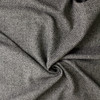 Black and Grey Diagonal Weave Coating Weight Wool Tweed #31146 Fabric By The Yard - Wide shot