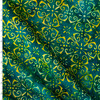 Azuleos - Leaf Indonesian Cotton Batik from Robert Kaufman #31194 Fabric By The Yard