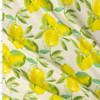 Sage Yuma Lemons Mist Stretch Cotton Jersey Knit from Art Gallery Fabrics #31224 Fabric By The Yard