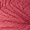 Charleston Garden Dreams Rouge Stretch Cotton Jersey Knit from Art Gallery Fabrics #31228 Fabric By The Yard - Wide shot