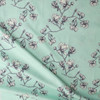 Wild Bloom Floral Sketch Mint Cotton Poplin from Art Gallery Fabrics #31250 Fabric By The Yard - Wide shot