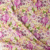 Soul Fusion Fuchsia Floral Cotton Poplin from Art Gallery Fabrics #31262 Fabric By The Yard - Wide shot