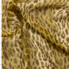 Sahara Leopard Silk Chiffon #31325 Fabric By The Yard