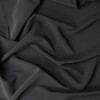 Black Stretch Viscose Heavy Suiting Twill #31356 Fabric By The Yard - Wide shot