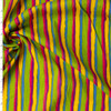 Multi Vertical Spring Stripe  Cotton Lawn #31389 Fabric By The Yard