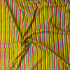 Multi Vertical Spring Stripe  Cotton Lawn #31389 Fabric By The Yard - Wide shot