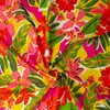 Bright Island Floral Cotton Lawn #31390 Fabric By The Yard - Wide shot
