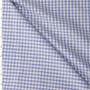Light Blue and White Plaid Designer Cotton Shirting #31397 Fabric By The Yard
