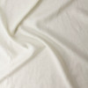 Warm White European Designer Linen #31418 Fabric By The Yard - Wide shot