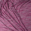 Hot Pink and Grey Melange Lightweight Sweater Knit #31474 Fabric By The Yard - Wide shot