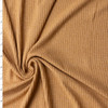 Tan Sparkle Poly/Spandex Rib Knit #31480 Fabric By The Yard