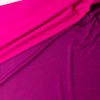 Hot Pink Heather Stretch Brushed Athletic Knit from Rainbeau #31487 Fabric By The Yard - Wide shot