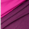 Plum and Hot Pink Mesh Backed Moisture Wicking Knit from Rainbeau #31489 Fabric By The Yard