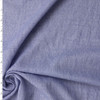 Chambray Blue Diamond Pattern Dobby Weave Poly/Cotton Gauze #31508 Fabric By The Yard