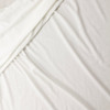 Warm White Poly/Rayon/Spandex French Terry #31533 Fabric By The Yard - Wide shot