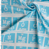 Playful Periodic Stretch Cotton Jersey Knit Print #31670 Fabric By The Yard