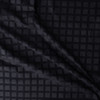 Charcoal on Black Swuares Japanese Pinwale Corduroy from Hokkoh #31733 Fabric By The Yard - Wide shot