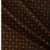 Red on Black Medallions Japanese Pinwale Corduroy from Hokkoh #31734 Fabric By The Yard