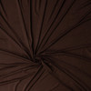 Dark Brown Stretch Rayon/Spandex Jersey #31874 Fabric By The Yard - Wide shot