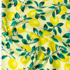 Lemon Branches on Light Yellow Lightweight Stretch Cotton Poplin #31935 Fabric By The Yard