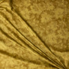 Tan and Caramel Shadow Floral Japanese Micro Wale Corduroy from Hokkoh #31956 Fabric By The Yard - Wide shot