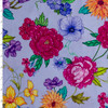 Blue Flora Quilter’s Cotton from Timeless Treasures #31986 Fabric By The Yard