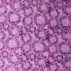 Purple Sunflower Indonesian Cotton Batik #32014 Fabric By The Yard - Wide shot