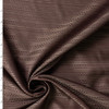 Brown Geo Stripe Designer Cupro Lining #32051 Fabric By The Yard