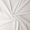 White Designer Stretch Cotton Lawn #32105 Fabric By The Yard - Wide shot