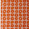 Joyful June Orange Blooms Cotton Woven from FIGO #32121 Fabric By The Yard