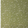 Humblebee Green Daisies Recycled Cotton Recycled Cotton Woven from FIGO #32128 Fabric By The Yard