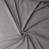 Steel Grey Peached Stretch Rib from ‘Beyond Yoga’ #32147 Fabric By The Yard - Wide shot