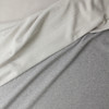 Heather Grey Peached Cotton Blend Sweatshirt Fleece from ‘Beyond Yoga’ #32160 Fabric By The Yard - Wide shot