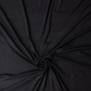 Black Heavy 2x1 Rayon/Spandex Rib Knit #32203 Fabric By The Yard - Wide shot