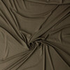 Dark Olive Heavy 2x1 Rayon/Spandex Rib Knit #32208 Fabric By The Yard - Wide shot