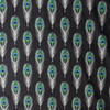 Decadence — DCD-31003 — Plumage Mirrors Noir Cotton Poplin from Art Gallery Fabrics #32212 Fabric By The Yard - Wide shot