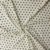 Spotted Bubbles Caviar Stretch Cotton Jersey Knit from Art Gallery Fabrics #32303 Fabric By The Yard - Wide shot