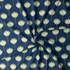 Floret Honeydew Stretch Cotton Jersey Knit from Art Gallery Fabrics #32311 Fabric By The Yard - Wide shot