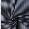 Black and Grey Vertical Stripe Stretch Cotton Twill #32338 Fabric By The Yard
