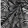 All Over Zebras Stretch Cotton Poplin #32342 Fabric By The Yard